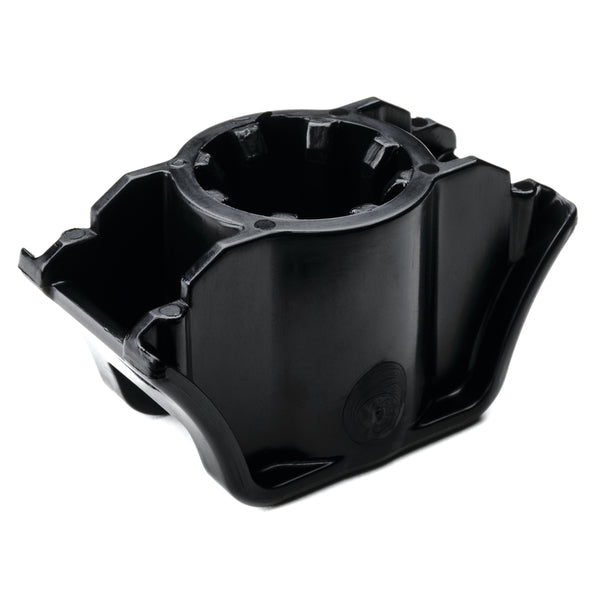 Hellermann Tyton 151-00814 H-Mount for 0.75" standard bolts and Huck-Spin bolts, PA66HIRHSUV, Black, 900/pkg