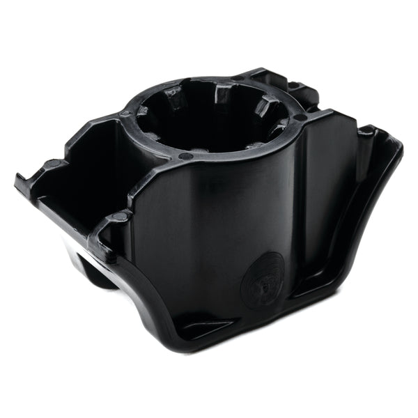 Hellermann Tyton 151-00973 H-Mount for 0.375" standard bolts and Huck-Spin bolts, PA66HIRHSUV, Black, 900/pkg