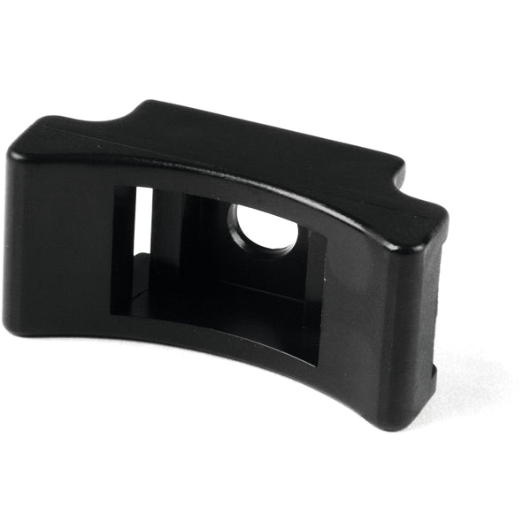 Hellermann Tyton 151-27202 Mounting Cradle for Cable Tie Series T50-T250 Max Bun Dia 3" Length 1.6" PA66, Black 100/pkg