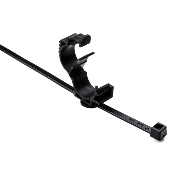 Hellermann Tyton 156-01093 LOC Locking Clamp, 10-14mm, Assembled with T50R, PA66HIRHSUV, Black, 2500/ctn