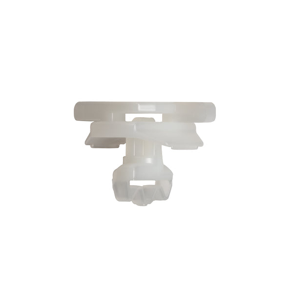 Hellermann Tyton 151-01612 Aluminum Frame Mount for 40mm or 1.5" Frame, 4.0 - 4.8mm Panel Thickness, PA66, White, 100/bg