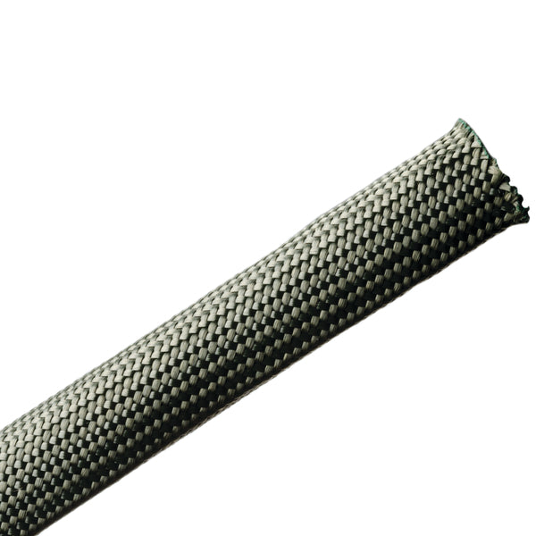 Hellermann Tyton 170-03159 Nomex® High Temperature Woven Sleeving, 0.25" Dia, Green, 100 ft/bulk reel