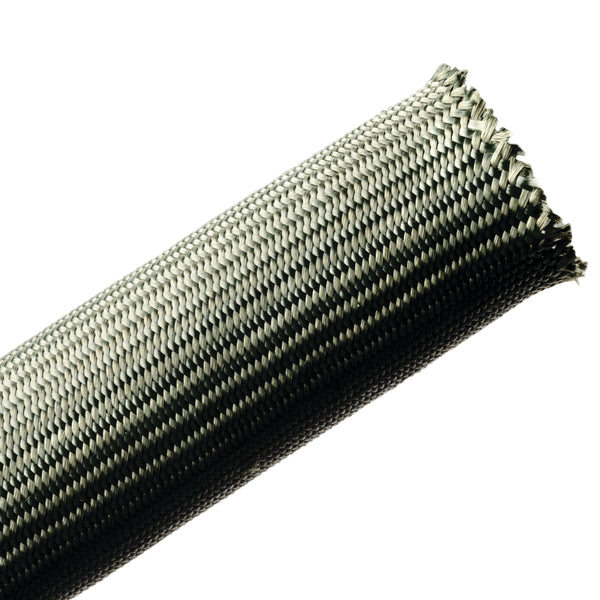 Hellermann Tyton 170-03162 Nomex® High Temperature Woven Sleeving, 0.75" Dia, Green, 100 ft/bulk reel