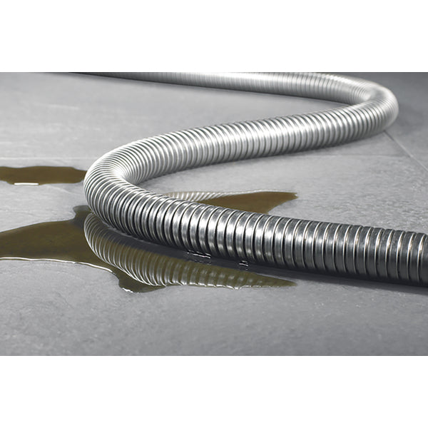 Hellermann Tyton SSU32-25M HelaGuard® Metallic Conduit, Extra Flexible, 1" (32mm) Dia, SS316, Metal, 82.0 ft/reel
