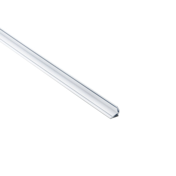 Hellermann Tyton 181-00002 Wiring Duct Corner Strip Connector, PVC, White, 120 ft/carton