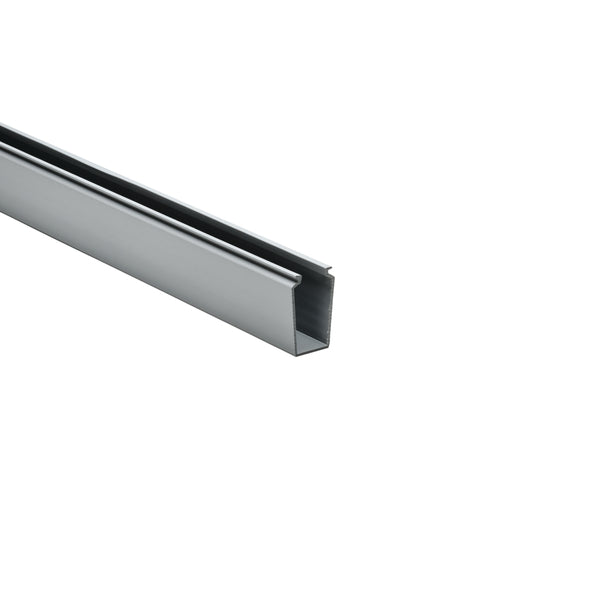 Hellermann Tyton 181-00172 Solid Wall Wiring Duct, 1 x 2", 6 ft Sticks, Non-Adhesive, PVC, Gray, 30 ft/box, 120ft/ctn