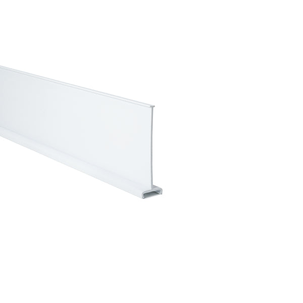Hellermann Tyton 181-00308 Wiring Duct Divider, 3" High, PVC, White, 120ft/ctn