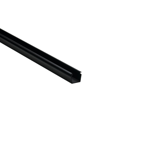Hellermann Tyton 181-11006 Solid Wall Wiring Duct, 1 x 1", 6 ft Sticks, Adhesive, PVC, Black, 120ft/ctn