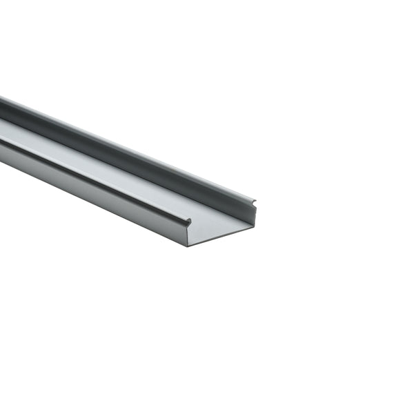 Hellermann Tyton 181-31001 Solid Wall Wiring Duct, 3 x 1", 6 ft Sticks, Non-Adhesive, PVC, Gray, 120ft/ctn