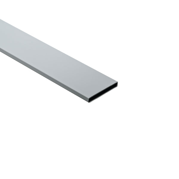 Hellermann Tyton 181-93008 Wiring Duct Cover for 3" Duct, 6 ft Sticks, PVC, Gray, 120ft/ctn