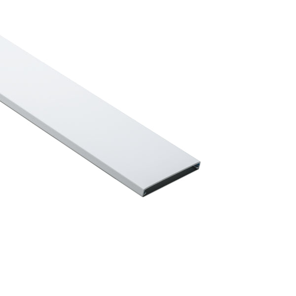 Hellermann Tyton 181-93011 Wiring Duct Cover for 3" Duct, 6 ft Sticks, PVC, White, 120ft/ctn