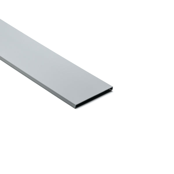 Hellermann Tyton 181-94024 Wiring Duct Cover for 4" Duct, 7 ft Sticks, PVC, Gray, 140ft/ctn