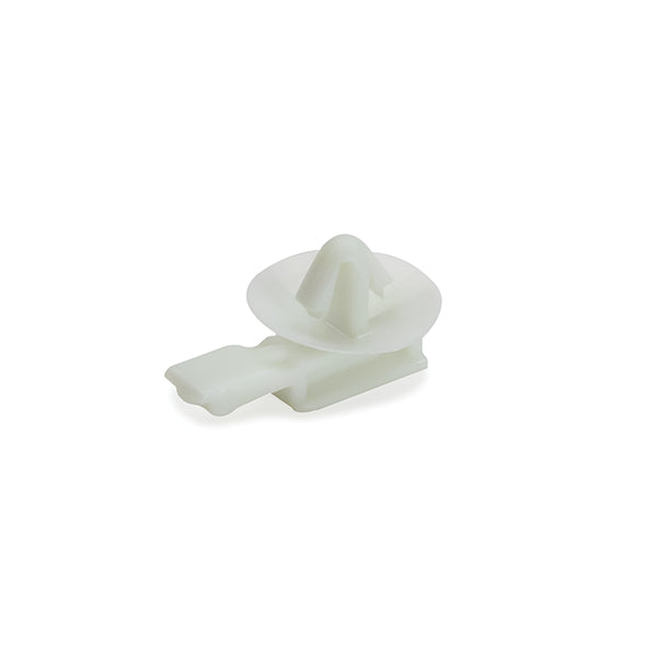 Hellermann Tyton 151-01243 Connector Clip with Round Arrowhead, 5.35mm Hole Dia, PA66HIRHS, Natural, 4000/carton