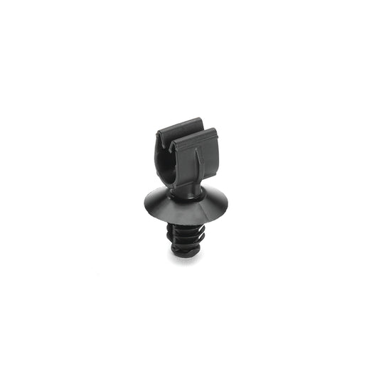 Hellermann Tyton 151-01758 MOC Clip, 12 mm, with 6.5mm Fir Tree, PA66HIRHSUV, Black, 2000/ctn