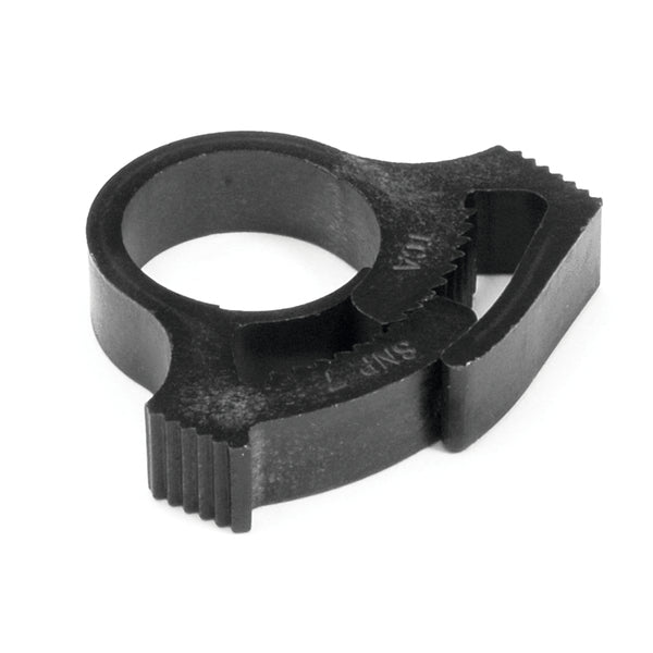 Hellermann Tyton 190-00301 Snapper Hose Clamp, 0.73 - 0.83" Bundle Diameter, PA66GF13, Black, 1000/pkg