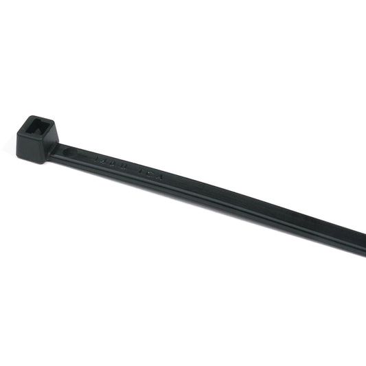 Hellermann Tyton T30XL0C2 Cable Tie, 14" Long, UL Rated, 30lb Tensile Strength, PA66, Black, 100/pkg