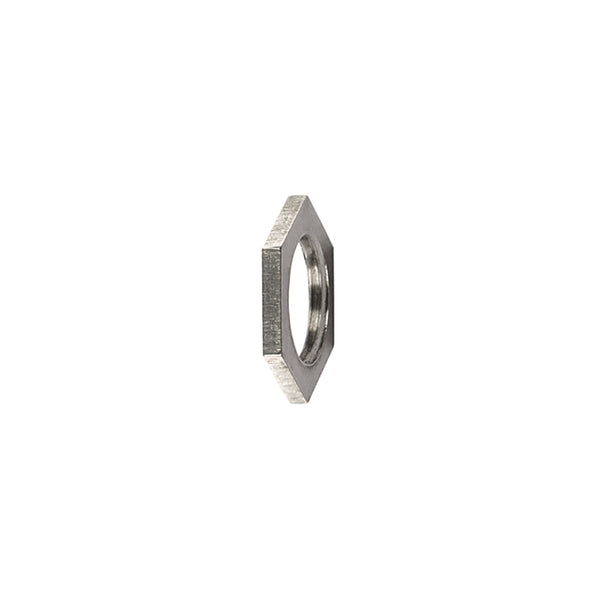 Hellermann Tyton 166-90358 HelaGuard® Metallic Locknuts, 1.25" NPT Thread, 1.25" Dia, PA66, NPB Metal, 4/pkg