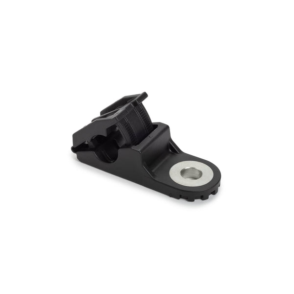 Hellermann Tyton 151-03413 Mini Ratchet P-Clamp, 0.15 - 0.31" Bundle Dia., M8 Hole Dia., PA66HIRHSUV/ST/ZN, Black, 1000/carton