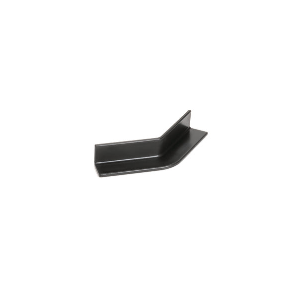 Hellermann Tyton 133-01480 Mini Channel, 2.05" Long, 45° Angle, Small, PPT20, Black, 4000/pkg