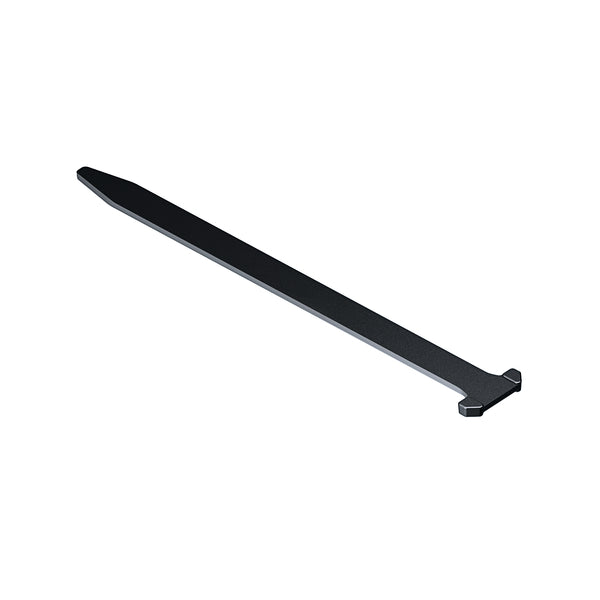 Hellermann Tyton 151-01529 Ratchet Clamp Tension Tab, PA66HIRHSUV, Black, 100/bg