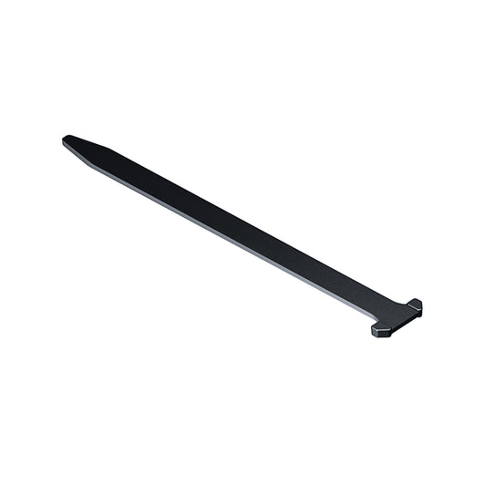 Hellermann Tyton 151-01529 Ratchet Clamp Tension Tab, PA66HIRHSUV, Black, 100/bg