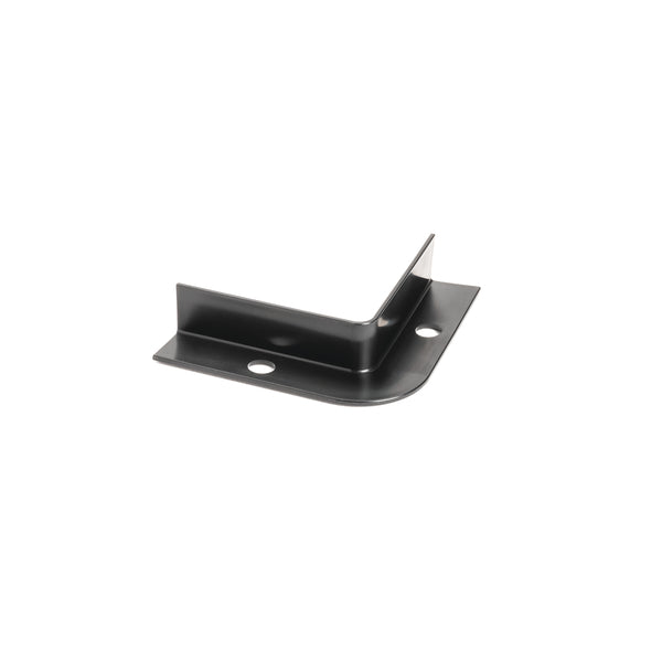 Hellermann Tyton 133-01477 Mini Channel, 2.5" Long, 90° Angle, Large, PPT20, Black, 1600/pkg