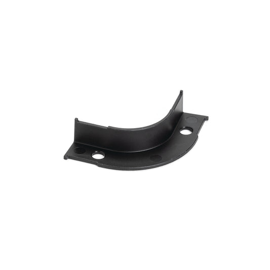 Hellermann Tyton 151-02061 Mini-Channel, 60mm Long, 90 Degree, 22.5mm Radius Angle, PPTD20, Black, 1000/ctn