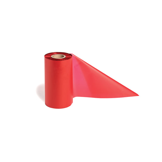 Hellermann Tyton TT822OUT2 Thermal Transfer Ribbon, 4.33" x 984', 1" Core, PET, Red, 1/pkg