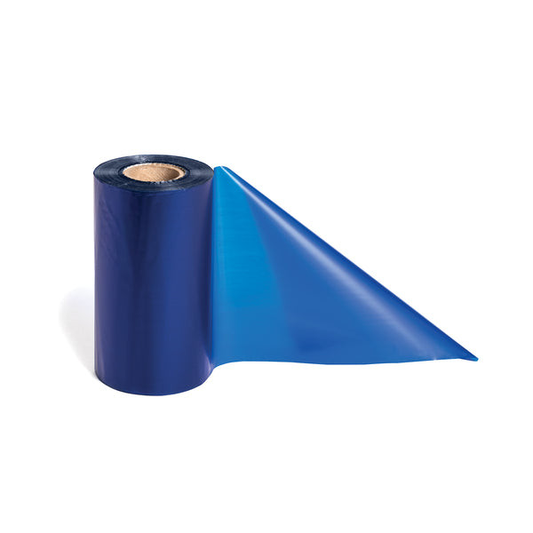 Hellermann Tyton TT822OUT6 Thermal Transfer Ribbon, 4.33" x 984', 1" Core, PET, Blue, 1/pkg