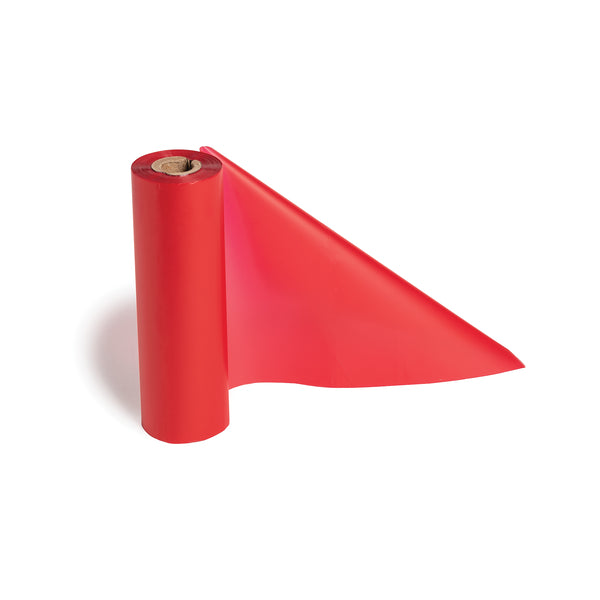 Hellermann Tyton TT822OUTSM2 Thermal Transfer Ribbon, 4.33" x 242', 0.5" Core, PET, Red, 1/pkg