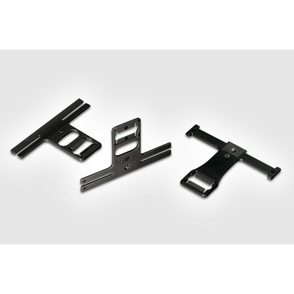 Hellermann Tyton 151-00017 Bundling Clip, 2.2" Long, 0.02–.24mm Panel Thick, 7.0–12.0mm Hole Dia, PA66HIRHS, Black, 1000/pkg