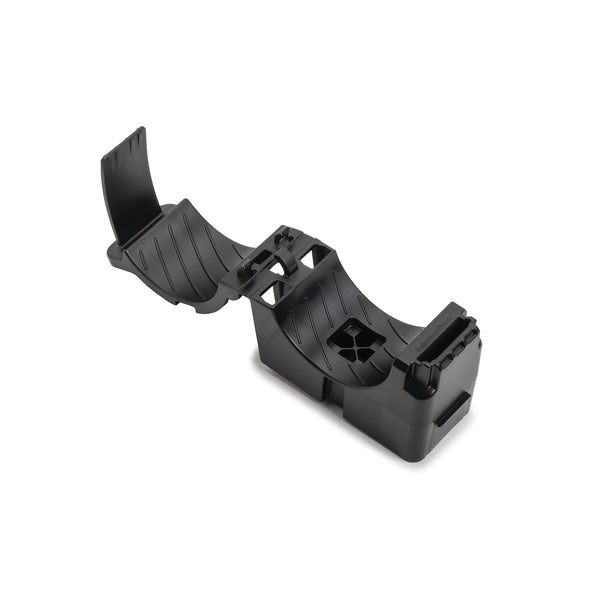 Hellermann Tyton 151-03566 M6 Stud Mount Ratchet Clamp, 1.42 - 2.0" Bundle Dia, PA66HIRHSUV, Black, 150/bg