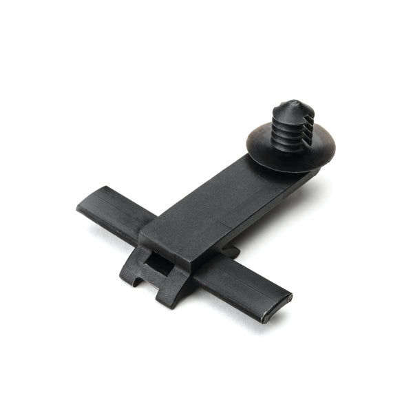 Hellermann Tyton 151-00080 Standoff Bundling Clip, 1.7" Long, 0.25 - 0.28" Panel Thickness, PA66HS, Black, 500/pkg