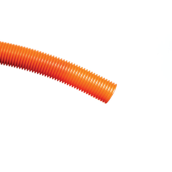 Hellermann Tyton 169-60550 Convoluted Tubing, Slit, 0.25" Dia, PE, Orange, 3200 ft/carton