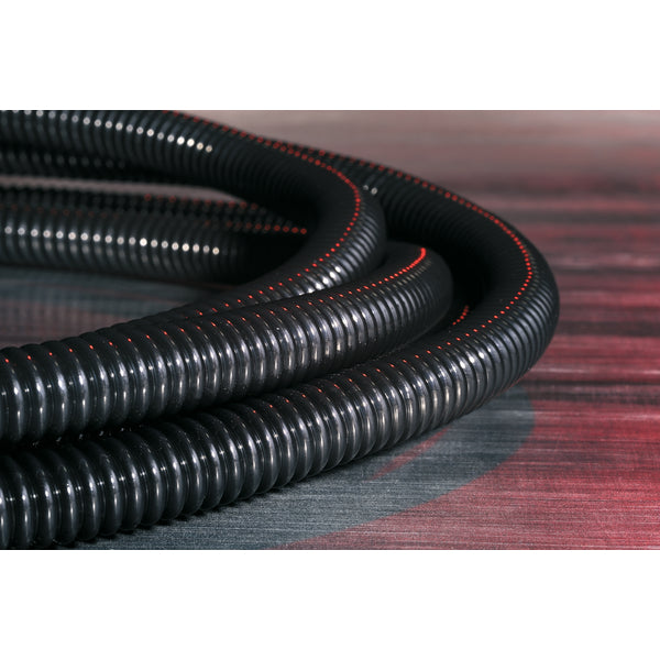 Hellermann Tyton 169-23009 Non-Metallic Tubing, 9mm Dia, PTFE, Black, 164 ft/pkg