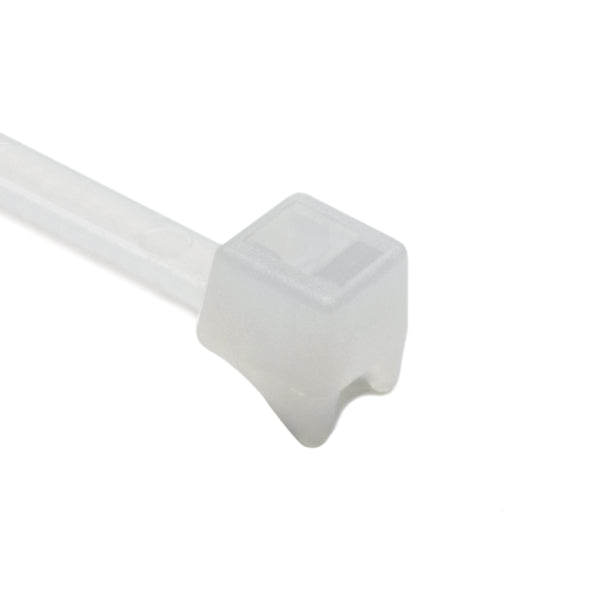 Hellermann Tyton CTT20R9C2 Clamp Tie, 4" Long, 20lb Tensile Strength, PA66, Natural, 100/pkg