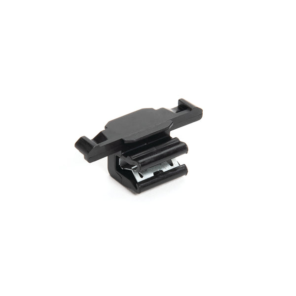 Hellermann Tyton 151-01113 Connector Clip, with Edge Clip, 1.4" Long, PA66HIRHS, Black, 5000/box