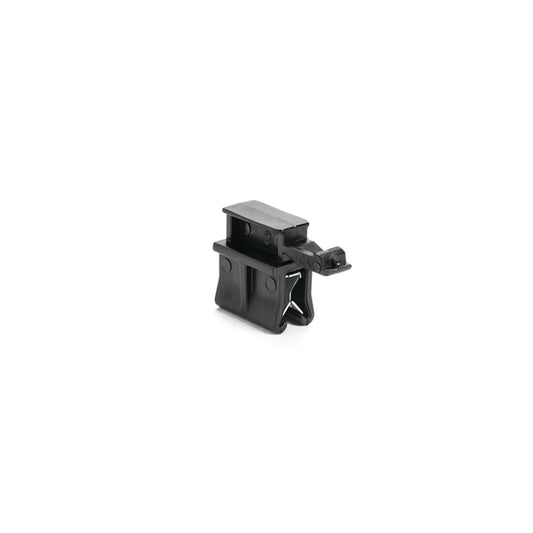 Hellermann Tyton 151-01042 Connector Clip with Edge Clip, EC54, Panel Thickness 1.0 - 3.0mm, PA66HIRHSUV, Black, 5000/box