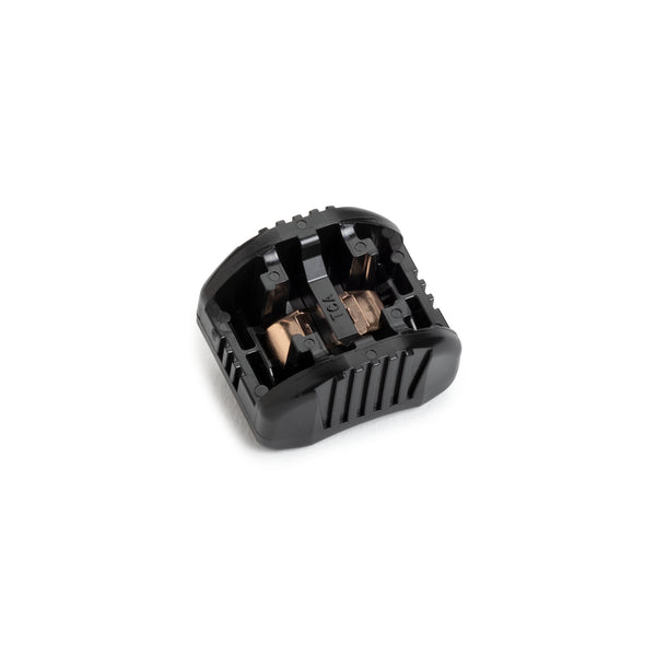 Hellermann Tyton 904-02730 High-Performance Extended-Length Tie Heads, POMUVCU, Black, 25/pkg