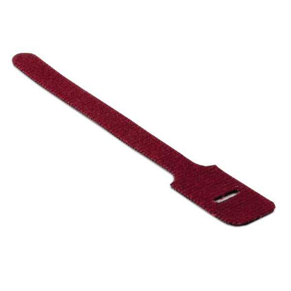 Hellermann Tyton GT.50X8MP2V2 Grip Tie, 0.5" x 8.0", PA6/PP, Maroon, 10/pkg