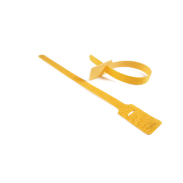 Hellermann Tyton GT.75X154C2 Grip Tie Strap, 15.0" x .75", PA6/PP, Yellow, 100/pkg