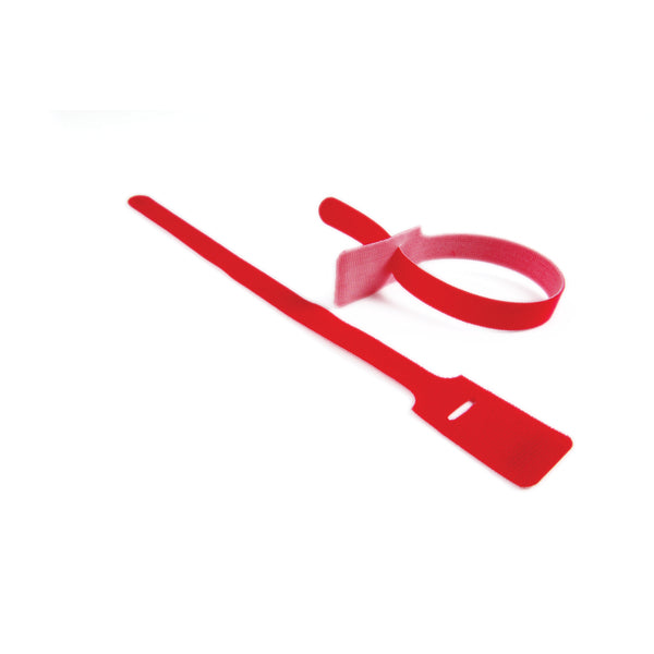 Hellermann Tyton GT.75X152P2 Grip Tie Strap, 15.0" x .75", PA6/PP, Red, 10/pkg