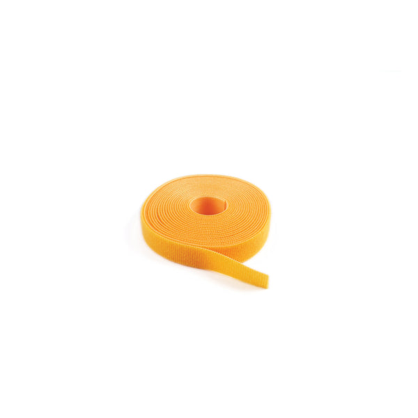 Hellermann Tyton GT.75X9004 Grip Tie Roll, 900" Long, 0.75" Wide, PA6/PP, Yellow, 1/pkg