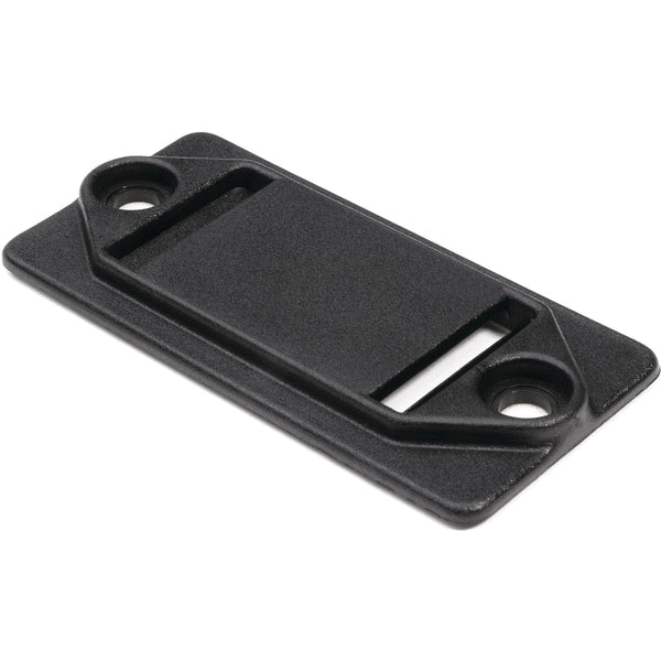 Hellermann Tyton GTM1000C2 Grip Tie Mount for 0.75" Wide Grip Tie, Without Adhesive, PA66UV, Black, 100/pkg