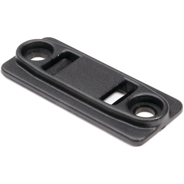 Hellermann Tyton GTM500C2 Grip Tie Mount for 0.5" Wide Grip Tie, Without Adhesive, PA66UV, Black, 100/pkg