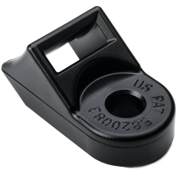 Hellermann Tyton 151-03095 Standard Torque Cable Tie Mount, Mtg Hole Dia. 0.25", Max Torque 115.0 in lbs, PA666V0, Black, 500/pkg