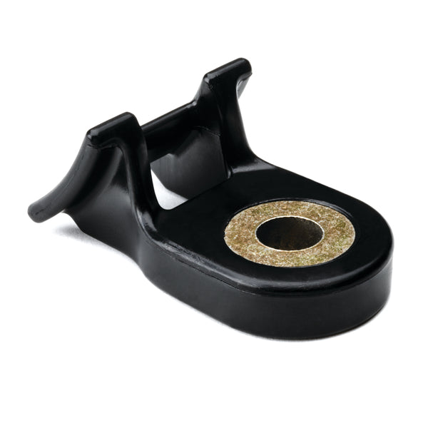 Hellermann Tyton 151-02098 High Torque Mount, 0.327" Mounting Hole Dia, 114.0 lb/ft Max Torque, PA66HIRHSUV, Black, 100/pkg