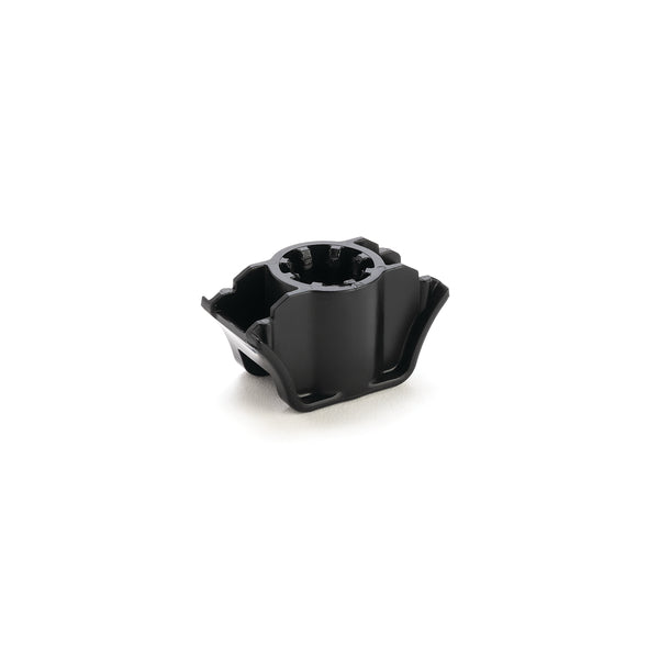 Hellermann Tyton 151-00975 H-Mount for 0.5" standard bolts and Huck-Spin bolts, PA66HIRHSUV, Black, 900/pkg