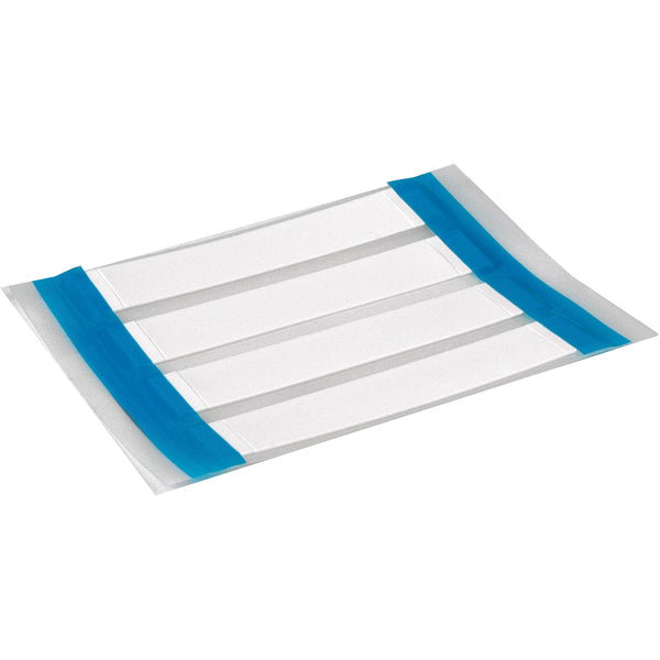Hellermann Tyton 553-50016 ShrinkTrak Labels, 1-Sided, Unslit, 0.25" (6.35mm), PO-X, White, 250/box