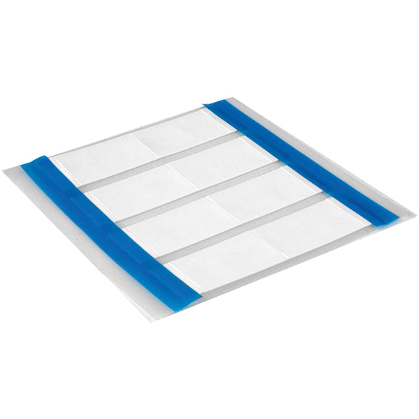 Hellermann Tyton 553-50024 ShrinkTrak Labels, 1-Sided, Unslit, 0.38" (9.52mm), PO-X, White, 250/box
